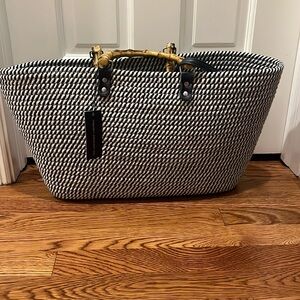 French Connection Biscay Cotton Rope Tote